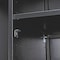 Global Industrial Industrial Storage Cabinet, 72 in H, 36 in W, Black 269903BK - alternate 3